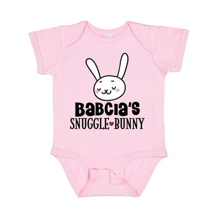 

Inktastic Babcia Snuggle Bunny Easter Gift Baby Boy or Baby Girl Bodysuit