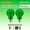 Green, variant on Sunlite LED Filament A19 Green E26 Base 4.5W (60W Equivalent) Dimmable Light Bulb, 2 Count