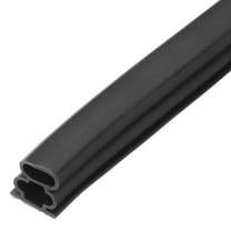 Uxcell Weather Stripping Door Seal Strip 20 Feet Door Soundproofing Strip Black