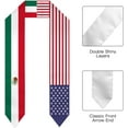 thumbnail image 2 of Mexico United States Flag Graduations Stole International Student Stole Pride Graduate Shawls, 2 of 6