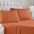 thumbnail image 4 of Mellanni Microfiber Pillowcases with Envelope Closure, Standard / Queen, Terracotta, 2 Count, 4 of 7