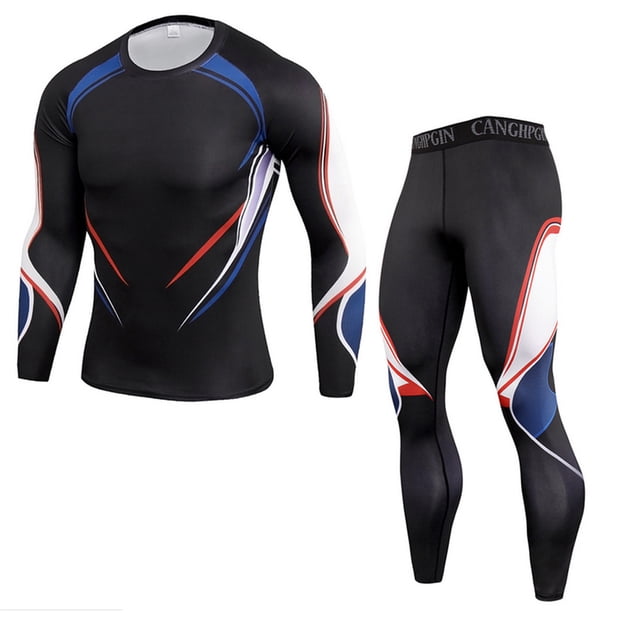 Ropa deportiva de ocio para hombres Ropa de ciclismo Ropa de baloncesto Pantalones de manga larga de secado rápido de dos piezas Fridja hfkajh101334