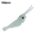 thumbnail image 2 of Joernso 100Pcs 35mm/0.3g Realistic Artificial Fishing Lure Shrimp Shape Strong Toughness Eco-friendly Bright Fishing Bait Fishing Supplies, 2 of 8