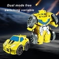 thumbnail image 1 of Ensemble de Collection de Véhicules de Construction Robot Transformable pour Tout-Petits – Robots Transformables pour Enfants Jouets à Rétrofriction, 1 of 3