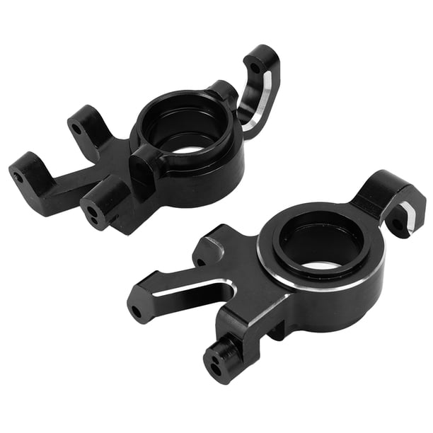 Copa De Dirección Delantera RC, Aleación De Aluminio Del Bloque De Dirección Delantera RC Para Coche De Control Remoto ANGGREK Negro