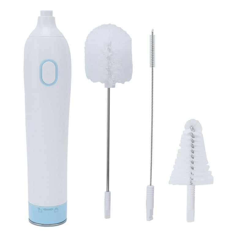 Electric Bottle Cleaner Brush, Electric Bottle Brush Set 400 Rpm/Min Noise  Reduction Motor For Bottle Mouths And Straws For Milk Bottles 
