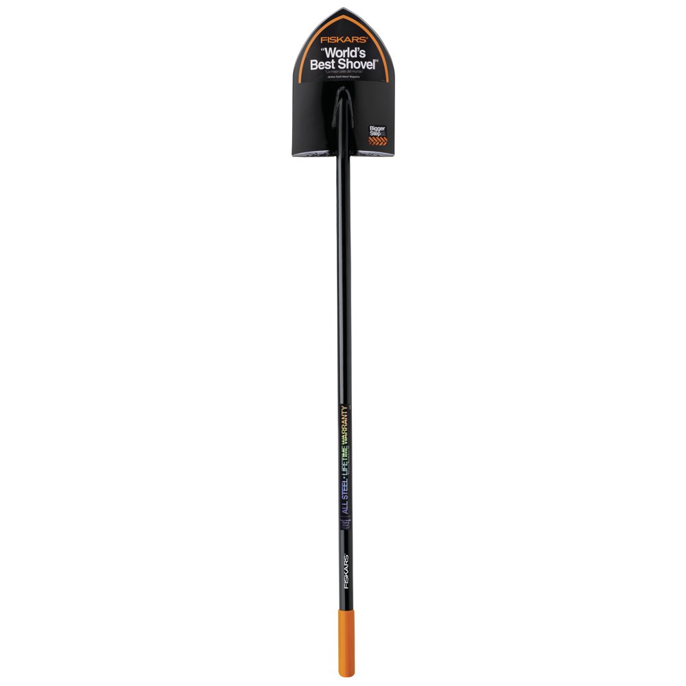 Fiskars All Steel Long Handle Digging Shovel 57.5", 96685935J Walmart