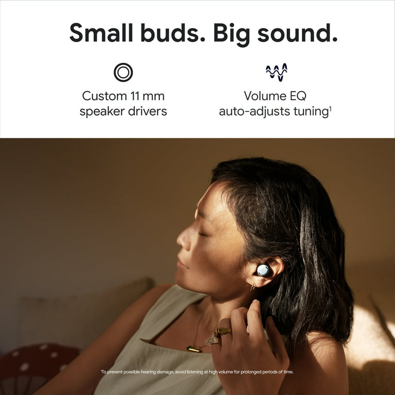 Active Cancellation with Wireless Earbuds Google Pixel - - Noise - Pro Earbuds Buds Coral Bluetooth