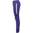 thumbnail image 3 of Holloway Sportswear XS Womens RETRO GRADE PANT Purple/White 229762, 3 of 5