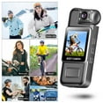 thumbnail image 2 of Jesscasday High Definition Wearable Camcorder Body Camera with 180° Lens for Daily, 2 of 19