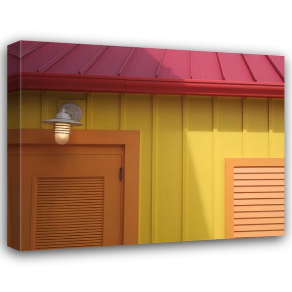 Scott Larson 18x15 Gallery Wrapped Canvas Wall Art Titled - Beach House III