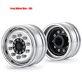 thumbnail image 4 of VONKY Easy To Replace And Install Rear Rim For 1/14 RC Car Durable Rear Wheel Long Service Life Wheel Hub Silver, 4 of 6