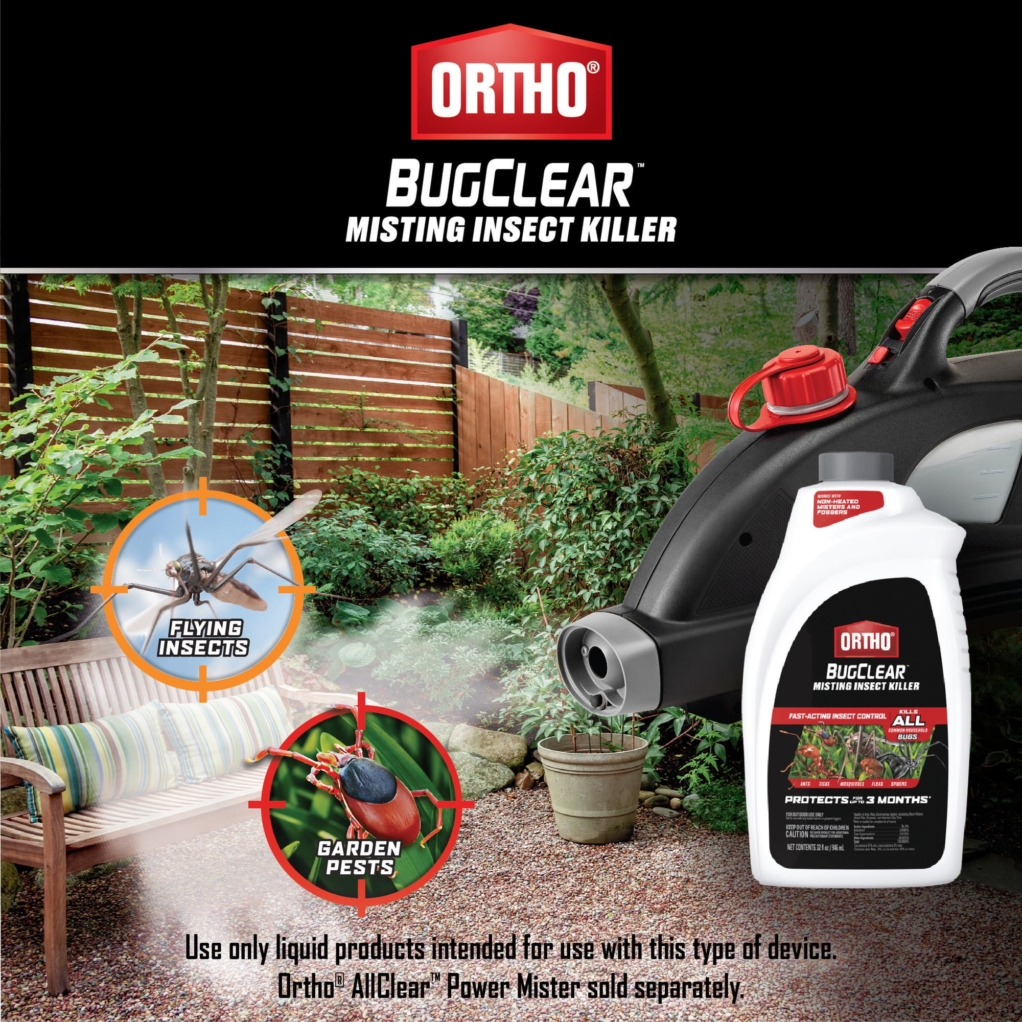 Ortho BugClear Misting Insect Killer 32 oz.