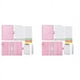 thumbnail image 1 of 2X Carpeta de Presupuesto A6 con Sobres con Cremallera, Planificador de Presupuesto, Libro, Organizador de Ahorro de Dinero, Sobres de Efectivo para Presupuestos, Color Rosado, 1 of 5