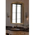 thumbnail image 1 of Mirrorize Canada 24x42 Gold Rectangle Mirror, 1 of 5