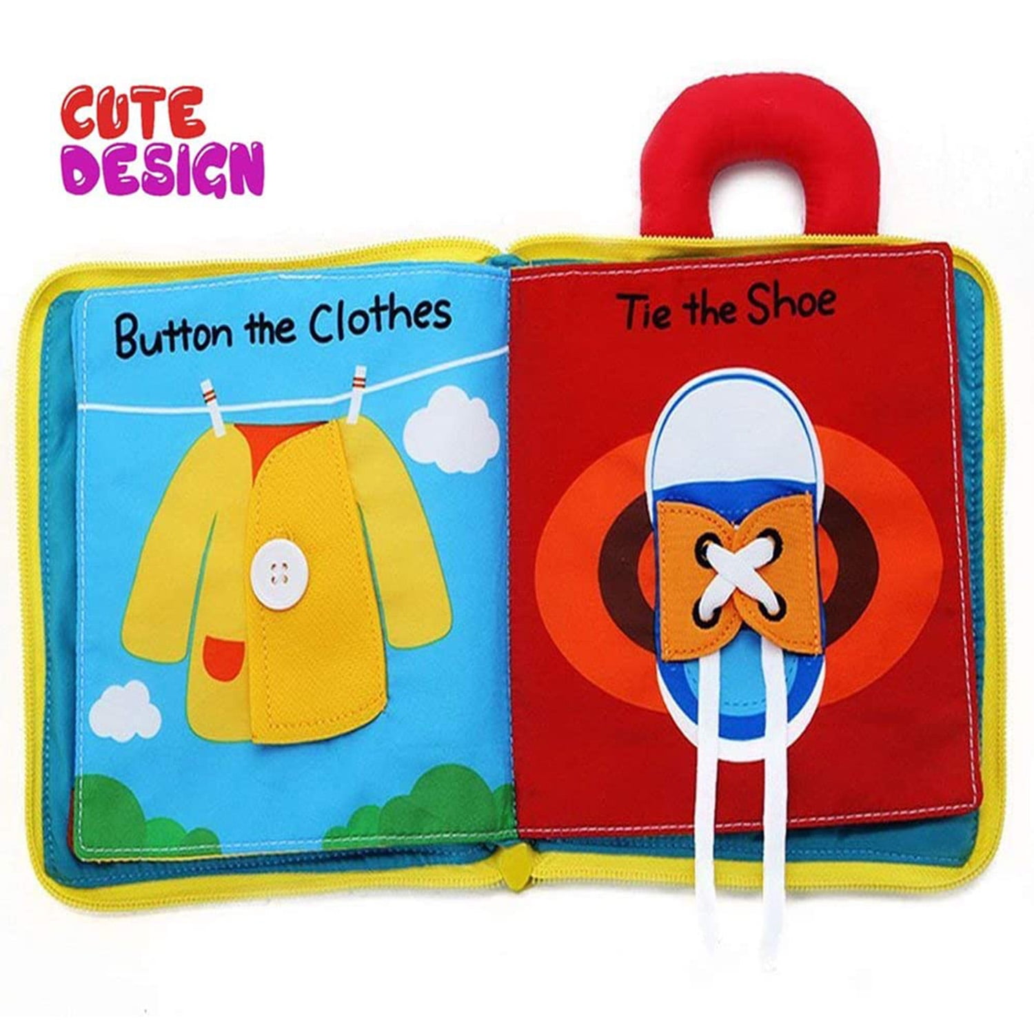 My Quiet Booksbaby soft activity books, children learning sensory