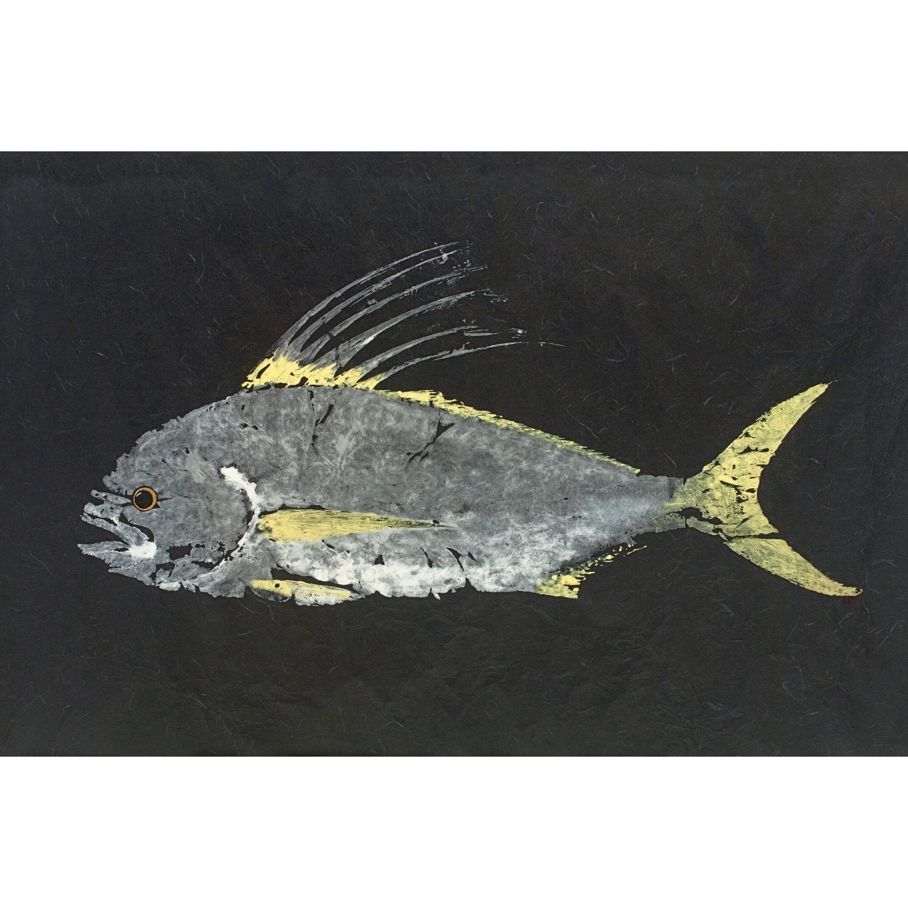 Marmont Hill "Roosterfish" by Warren Sellers Painting Print on Wrapped Canvas