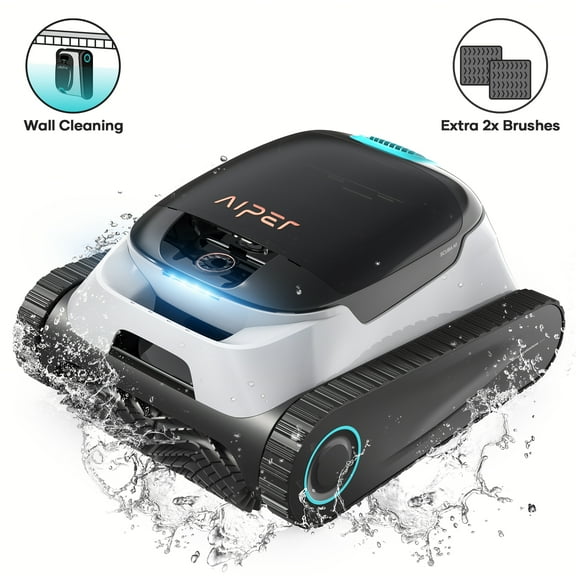 Aiper Scuba N1 – Robot Nettoyeur de Piscine Sans Fil Haute Performance pour Piscines Enterrées jusqu’à 1600 pi²
