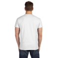 thumbnail image 3 of Adult 4.5 oz., 100% Ringspun Cotton nano-T� V-Neck T-Shirt (WHITE - XL), 3 of 4