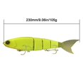 thumbnail image 2 of Cebo de pesca artificial articulado 2 anzuelos Swimbait para la pesca de lubina (LK087 07), 2 of 3