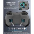 thumbnail image 2 of Wireless Mobile Gaming Controller - Compatible With IPad/iPhone/Tablet, Cloud Remote Joystick For IOS/Android, Features Macro Buttons, Hall-Rocker, Hall-Trigger - Starry Star Edition, 2 of 7