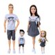 thumbnail image 1 of Chioldilly Interactive Family Dolls Toy Set 4pcs, Engaging and Educational Family Doll, Perfect Action Figures, for 3+ Kids Ideal Gift (C Edition), 1 of 5