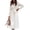 White, variant on YONGHS Women Trench Coat Long Sleeve Lapel Winter Overcoat Mid-Long Belted Slim Outerwear Coat Black L