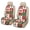 Christmas Icons Checkered, variant on CHAQLIN Colorful Tie-Dye Patterns Quilted Car Front Seat Covers, Easy Installation Polyester Car Seat Covers 2 Pcs Non-Slip Vehicle Seat Protector for SUV