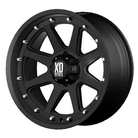 XD Series by KMC Wheels Addict 18X9 5X127.00 Matte Black (-12 Mm) Wheel Rim