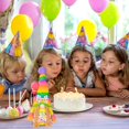 thumbnail image 3 of OUSITAID Birthday Decoration Birthday Party Faceless Doll Rainbow Rudolph Doll Orname, 3 of 6