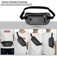 thumbnail image 4 of 2 Pack Money Belt For Travel With RFID Blocking and Earphone Hole, Hidden Travel Wallet for Men and Women, 4 of 7