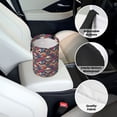 thumbnail image 6 of Naloa colorful Skull rose Car Trash Can Garbage Car Accessories Trash Can Car Waste Bin for for Driver and Passenger Any Vehicle, 6 of 7