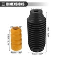 thumbnail image 4 of Unique Bargains 2 Set Front Suspension Bump Stop Shock Absorber Strut Boot Kit for PEUGEOT 307 308 2000-2012, 4 of 7