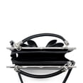 thumbnail image 5 of LIKE DREAMS Vegan Leather Noa Structured Bowtie Crossbody Bag, Black, 5 of 5