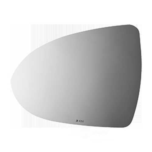 Burco Side View Mirror Replacement Glass - Clear Glass - 4350