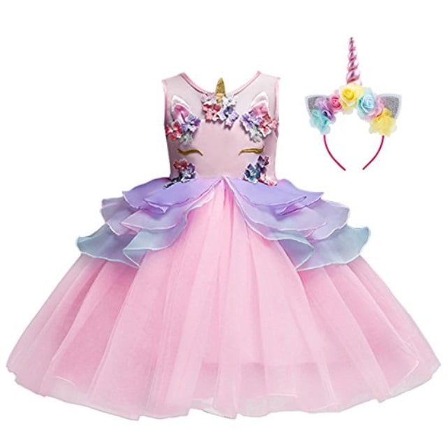 rainbow unicorn princess costume