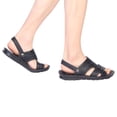 thumbnail image 3 of asddcavvf Men Summer Two Wear Buckle Strap Casual Open Toe Flat Soft Bottom Breathable Shoes Sandals, 3 of 9