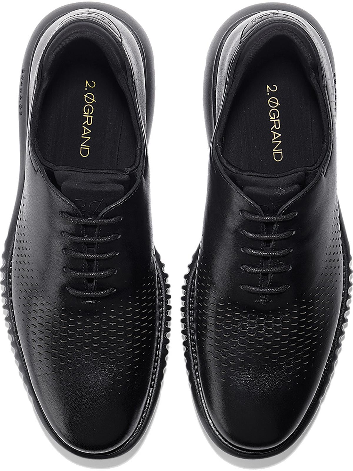 Cole Haan Mens 2.ZEROGRAND Laser Wingtip Oxford Black - C23832