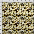 thumbnail image 3 of oneOone Cotton Jersey Yellow Fabric Animal Skin Sewing Fabric By The Yard Printed Diy Clothing Sewing Supplies 58 Inch Wide-URW, 3 of 4