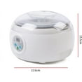 thumbnail image 2 of Yogurt Natto Machine,1.5L 15W 110V Stainless Steel Household Electric Intelligent Time Control,LCD Display Yoghurt Maker Rice Wine Natto Cuisine Container, 2 of 6