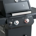 thumbnail image 3 of Monument Grills Mesa 2-Burner Propane Gas Grill with Clear View Lid and LED Control, Black, 3 of 14