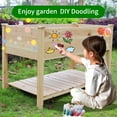 thumbnail image 2 of Yardmaster Raised Garden Bed 48.5x30x24.4in, Elevated Wood Planter Box with Legs & Storage Shelf, Wooden Elevated Vegetable Growing Bed for Flower/Herb/Backyard/Patio/Balcony, 2 of 9