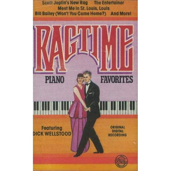 Dick Wellstood - Ragtime Piano Favorites - Cassette
