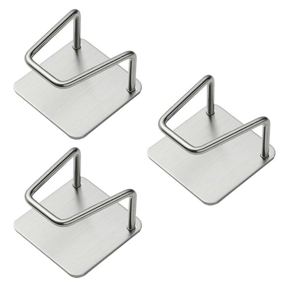RUNROTOO 3Set Stainless Steel Shelves for Kitchen Sink Rack Homeowners Kitchen