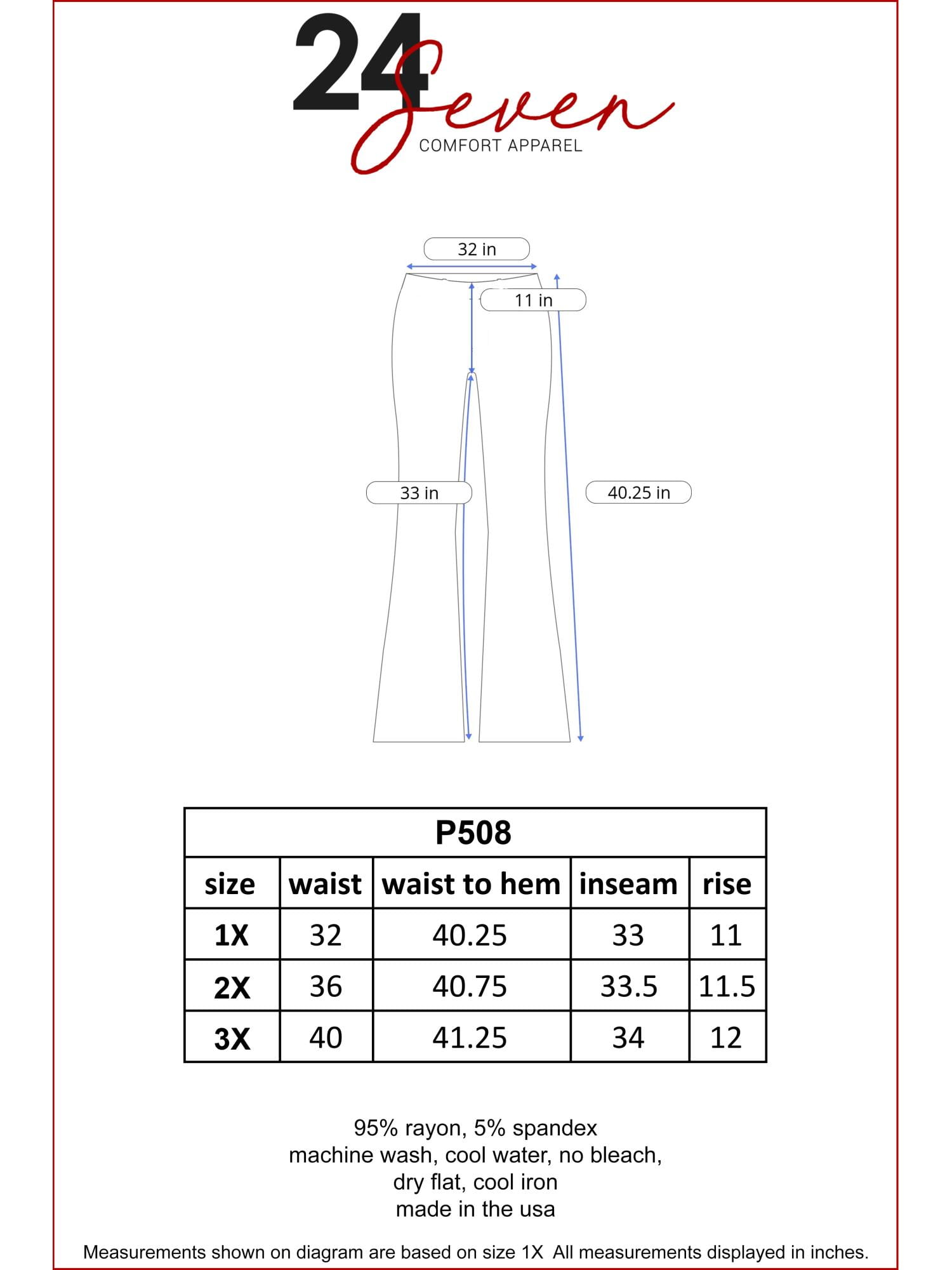24seven Comfort Apparel Plus Size Plus Wide-leg Palazzo Pants