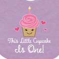 thumbnail image 4 of Inktastic 1st Birthday Cupcake Girls Cute Girls Baby Bib, 4 of 4
