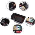 thumbnail image 4 of Tinki  Car Central Armrest Storage Box Container Tray Organizer for Mercedes Benz GLE Class GLE350 400 W167 GLE580 GLE53 2020 - 2023,height 3.5in, 4 of 4