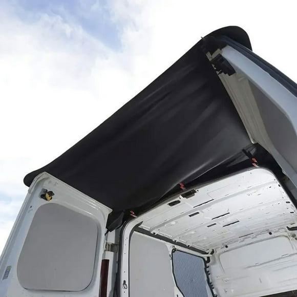 Rv Rear Barn Door Awning Cover Waterproof Camping Tailgate Car Trailer Rv Accessories Sunshade For Ford For Transit Van Mk7 Mingyiq