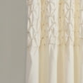 thumbnail image 5 of Lush Decor Bayview Window Curtain Panels White 54X63+2 Set, 5 of 11
