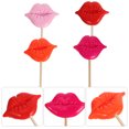 thumbnail image 3 of 8pcs Mouth Lips Photo Prop Funny Photo Booth Props for Birthday Wedding Graduation Party, 3 of 7